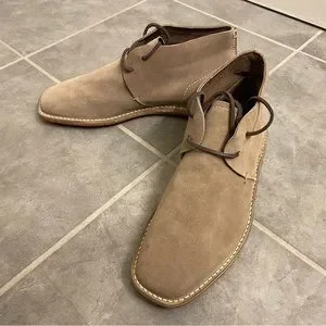 YSL YVESSAINT LAURENT Mens GRAY SUEDE CHUKKA DESERT BOOT SNEAKER SIZE 12.5 US YSL YVESSAINT LAURENT GRAY SUEDE CHUKKA DESERT BOOT SNEAKER  main image 4